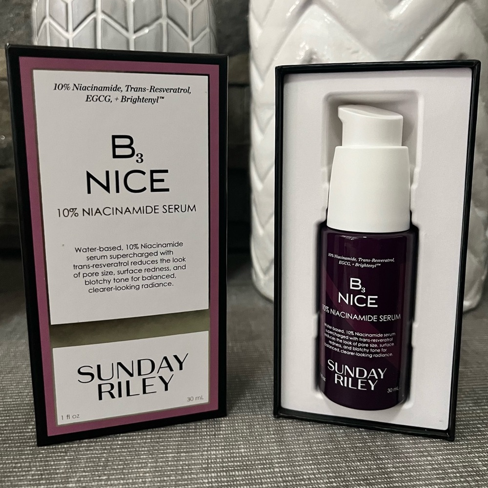 SUNDAY RILEY B3 NICE 10% NIACINAMIDE SERUM • New in Box!
